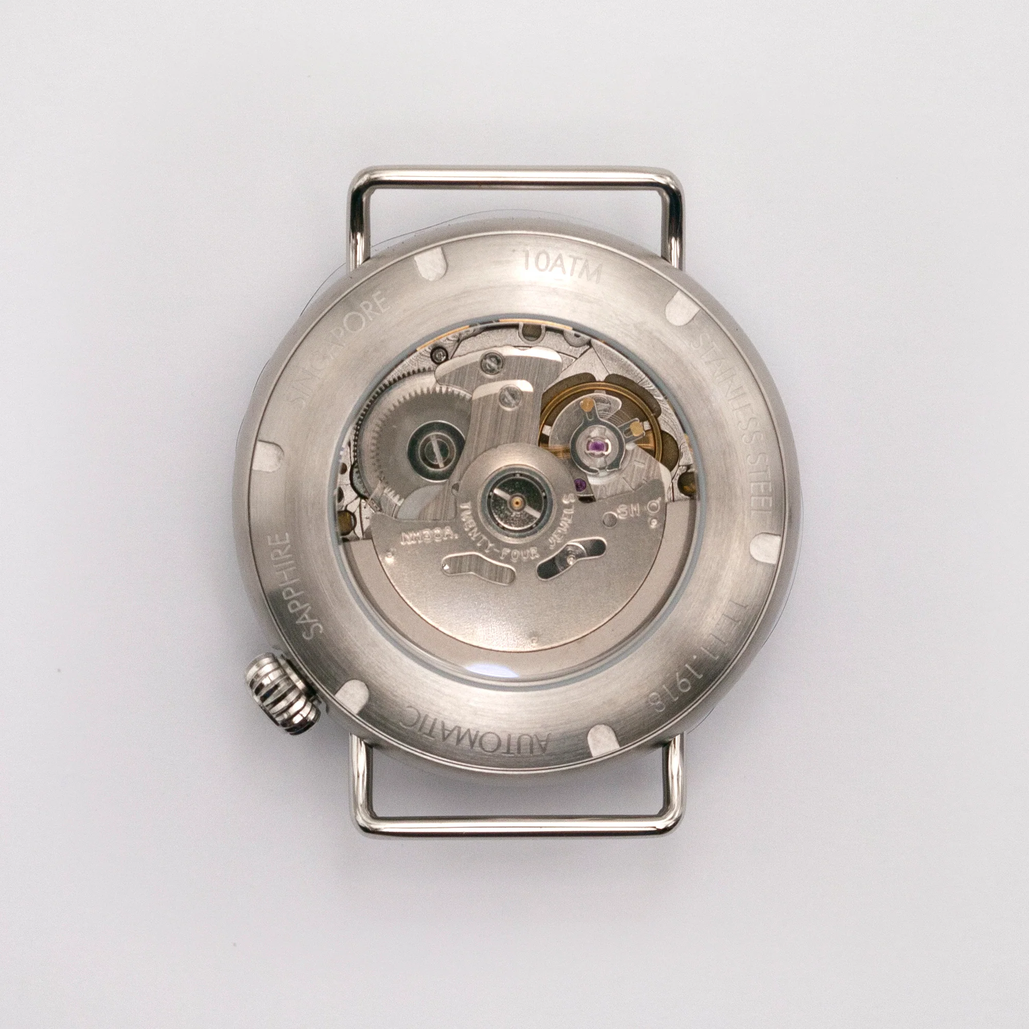Vario 1918 Trench/Medic Watch Sapphire Exhibition Caseback - Image 2