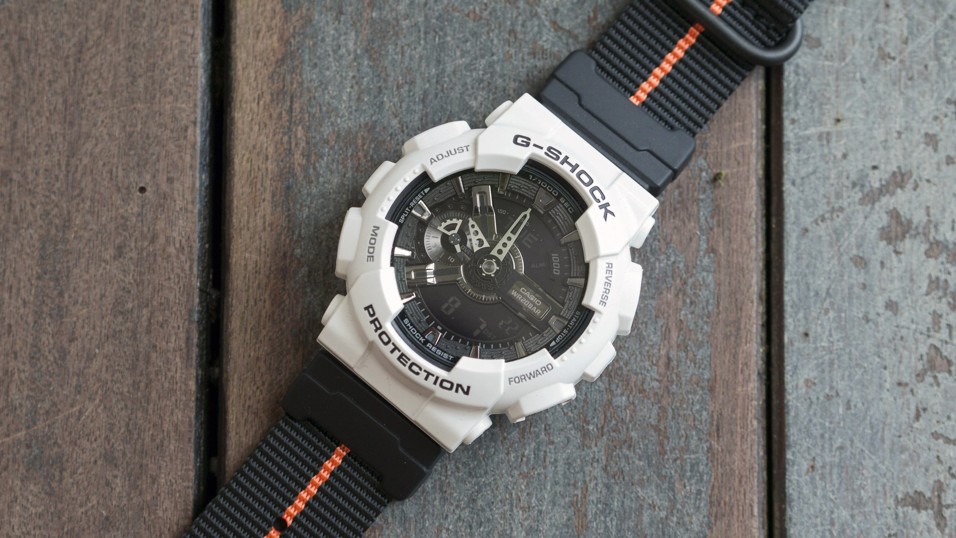 Ballistic Nylon Fire Divider Watch Strap with Casio® G-Shock Compatible Adapter and Spring Bar Tool - Image 4