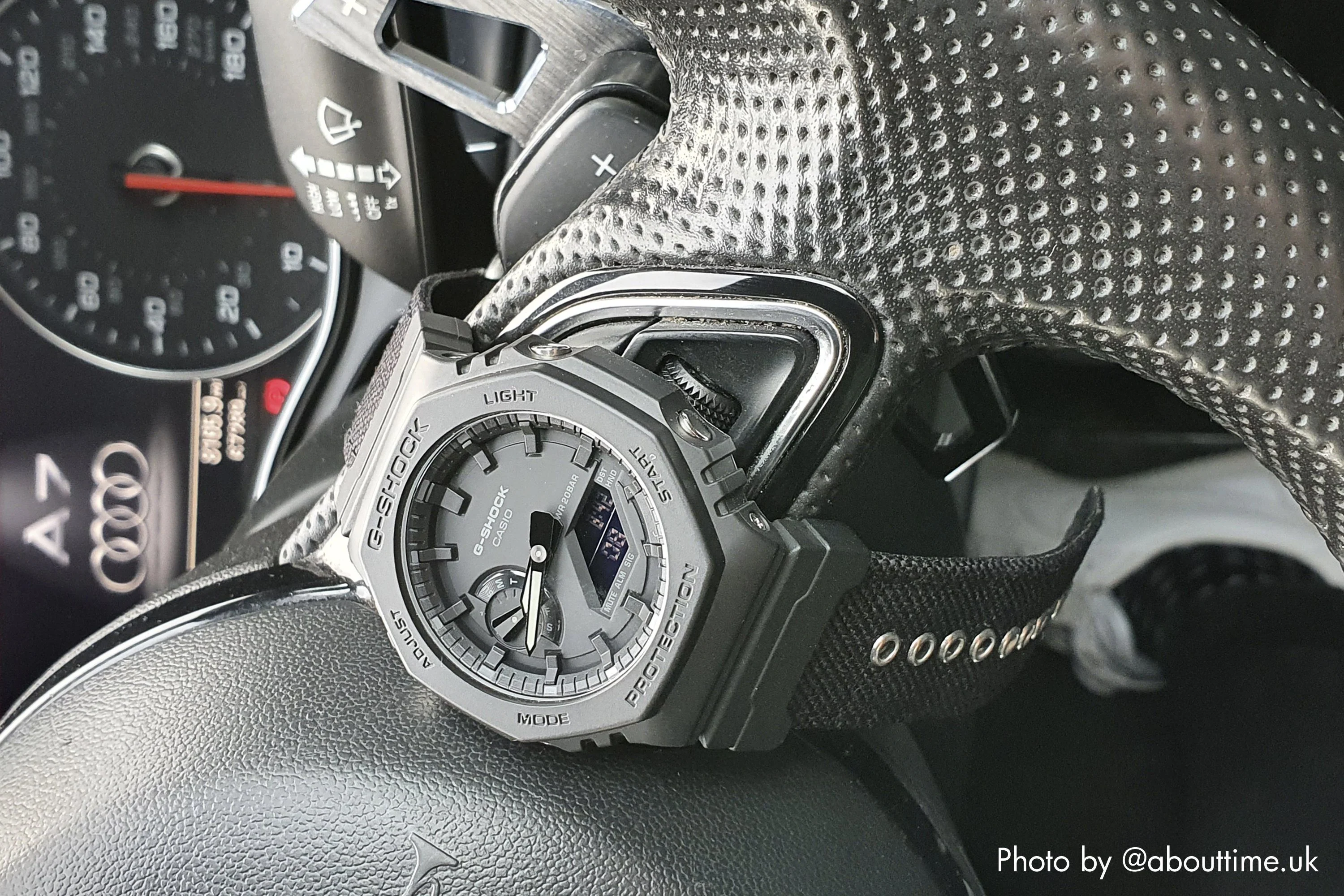 Cordura® Coal Black Watch Strap with Casio® G-Shock Compatible Adapter and Spring Bar Tool - Image 5