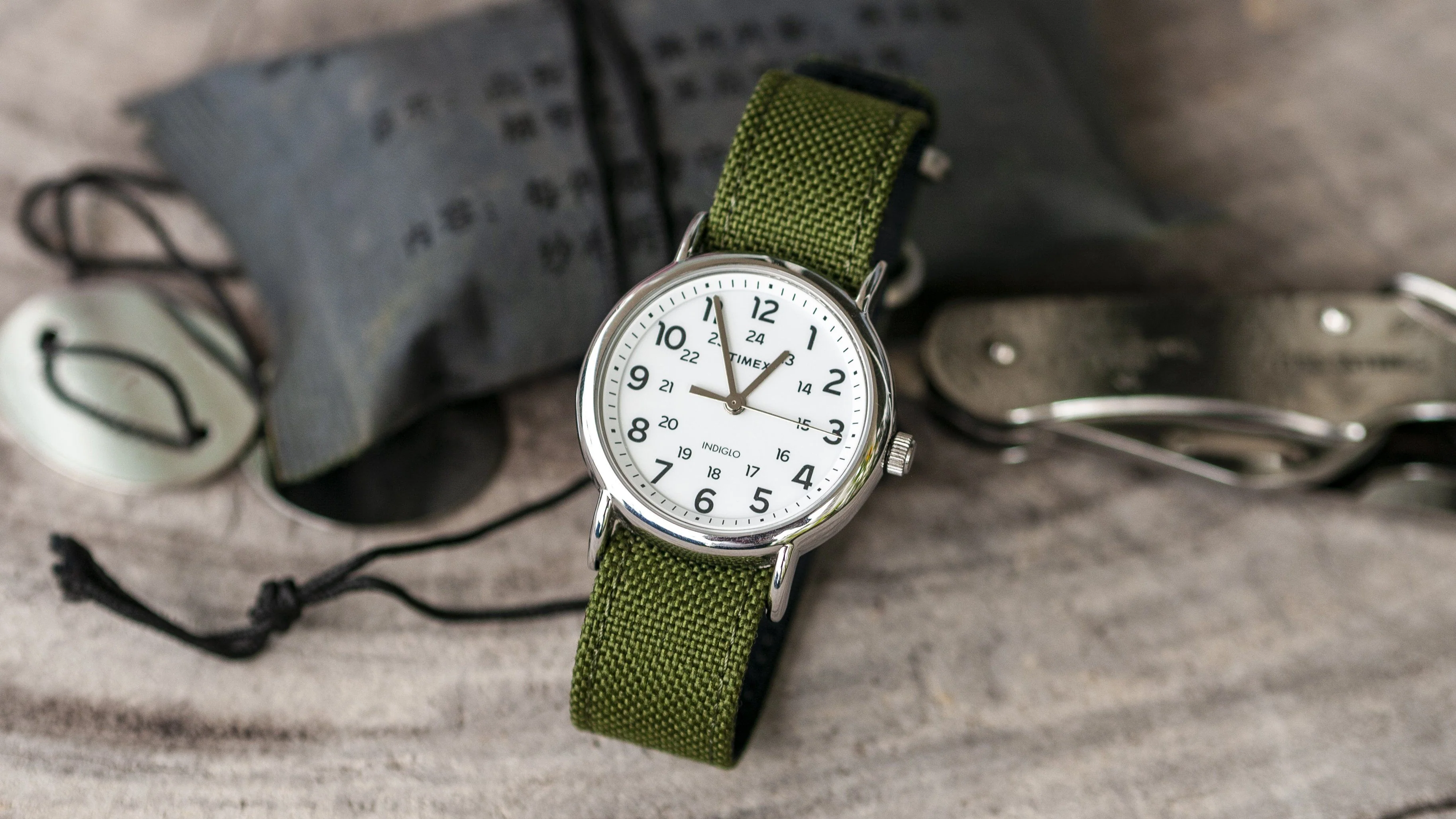 Cordura® Olive Green Watch Strap - Image 5