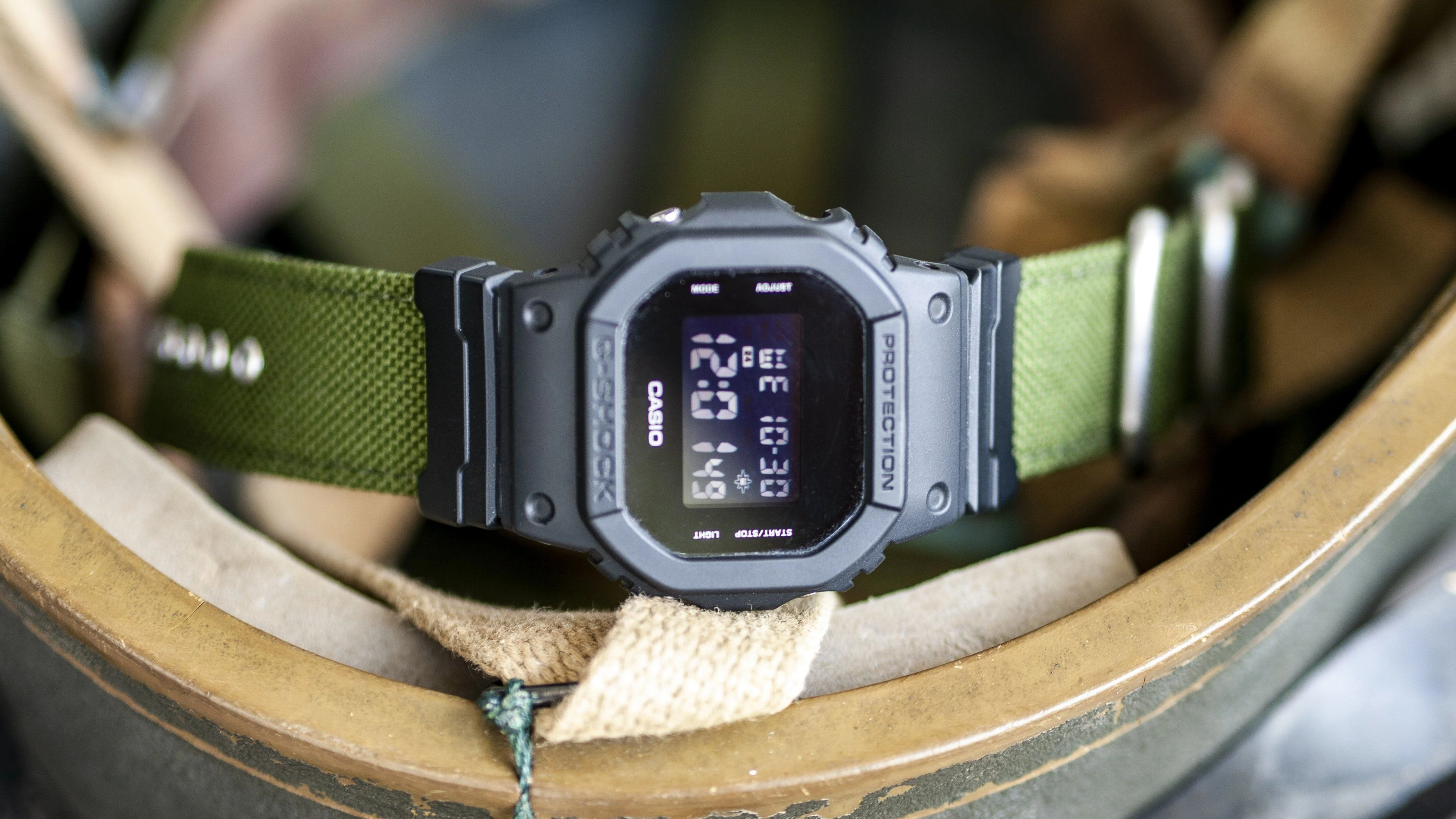 Cordura® Olive Green Watch Strap - Image 6