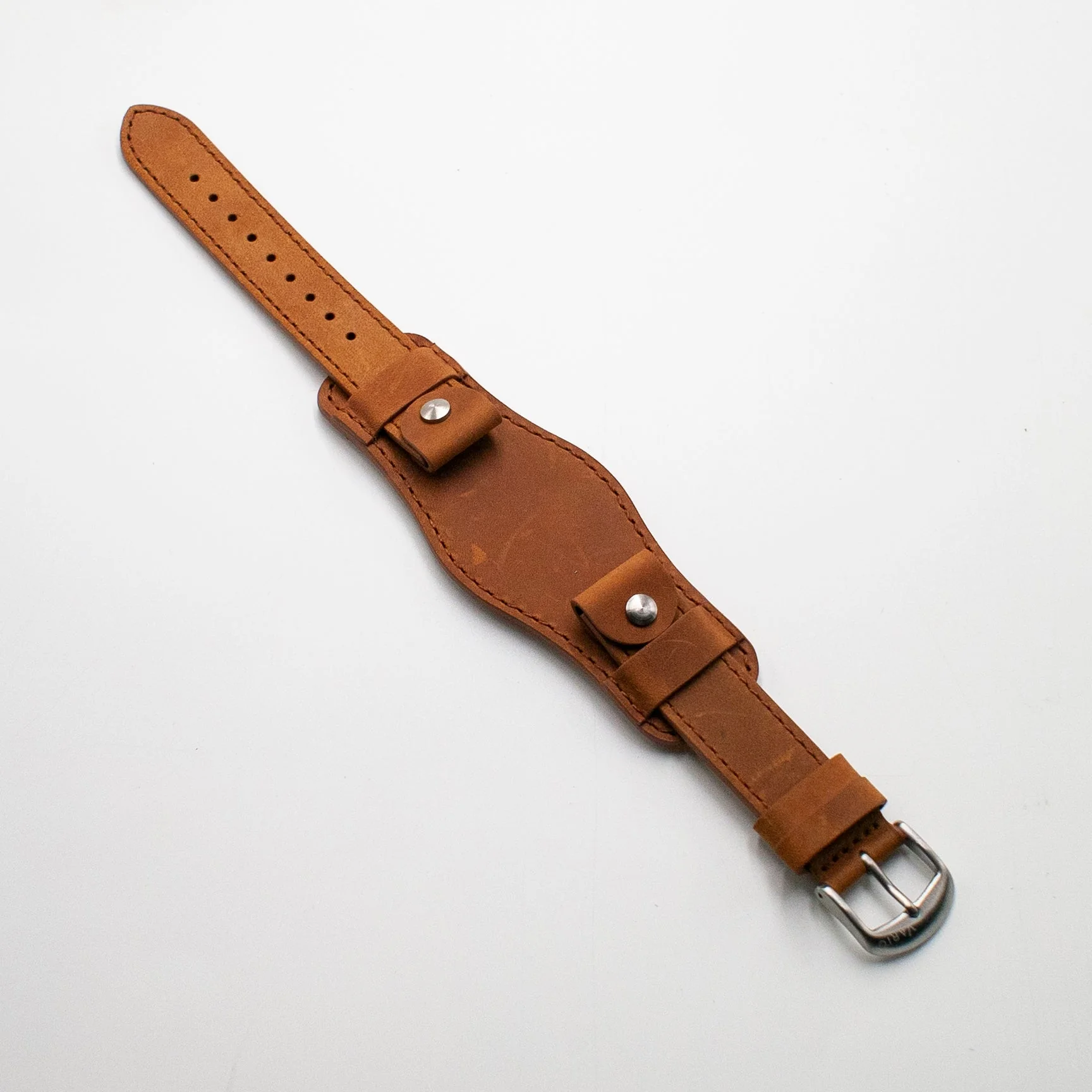 Crazy Horse Camel Brown Bund Watch Strap
