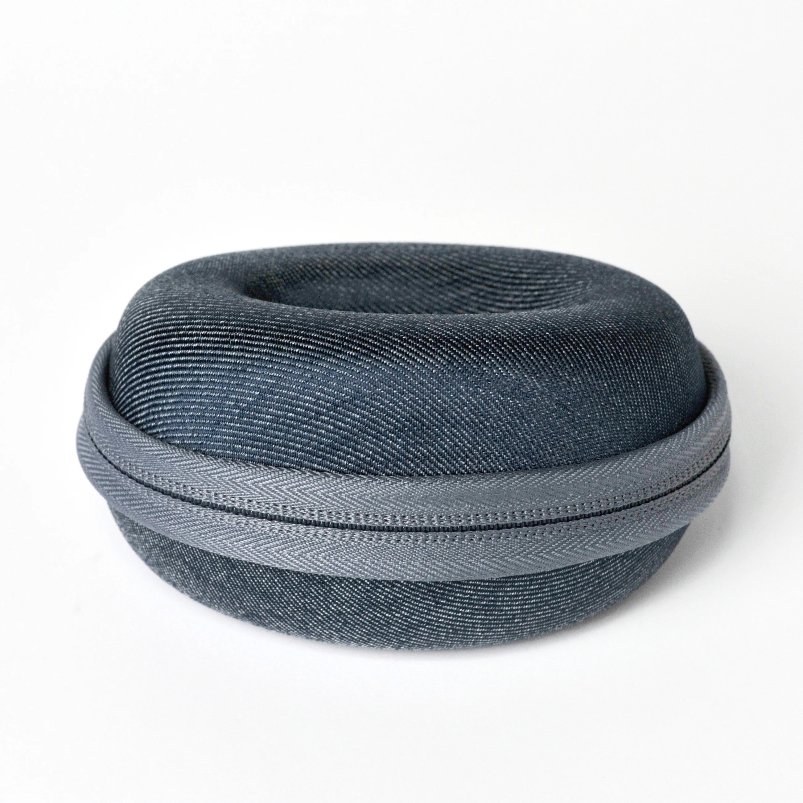 Deluxe Denim Blue Watch Travel Case