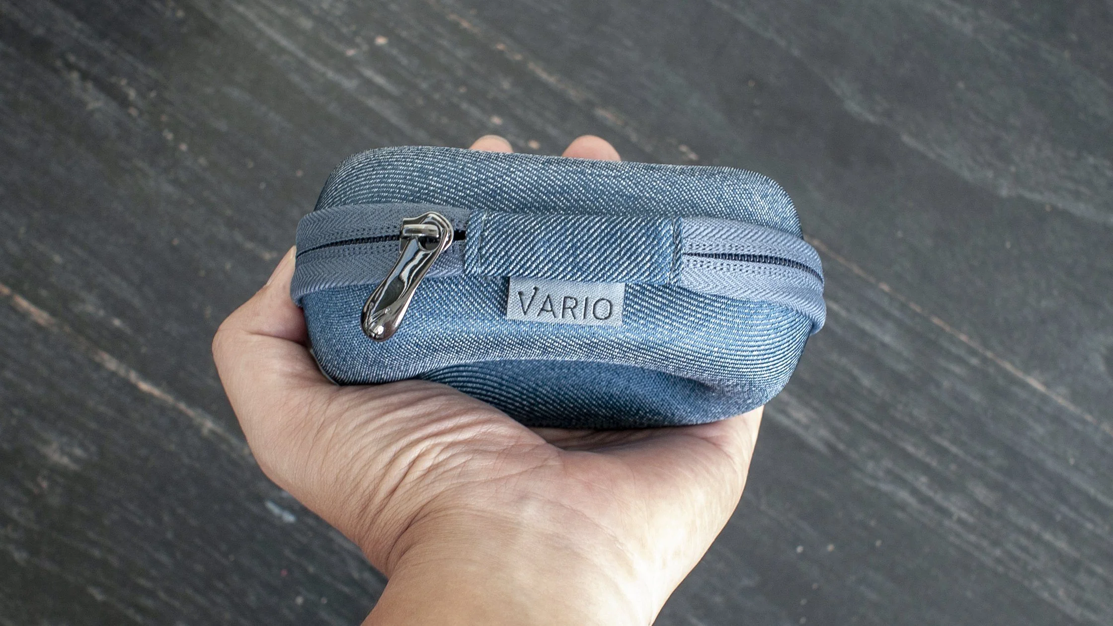 Deluxe Denim Blue Watch Travel Case - Image 6