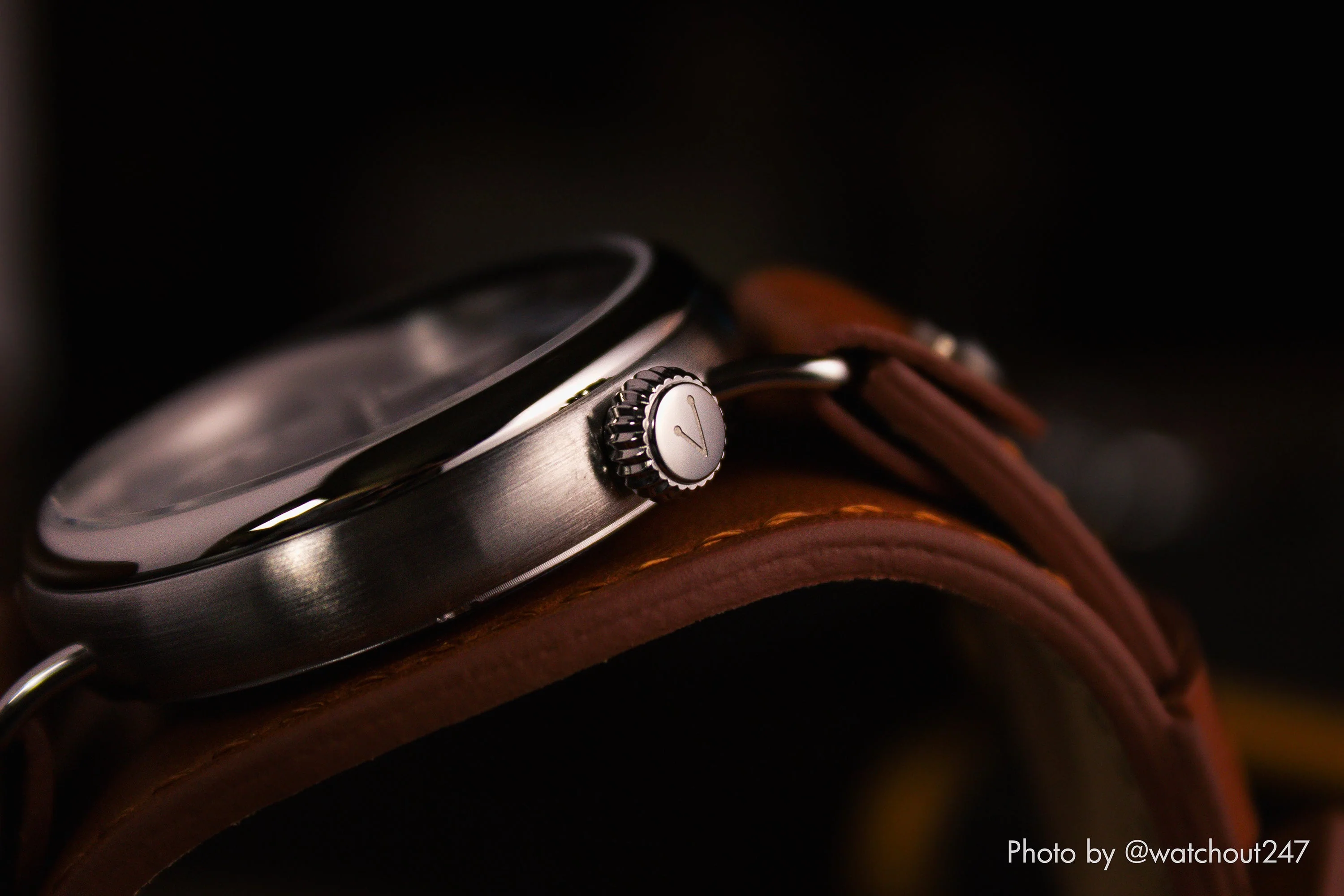 Vario 1918 Pilot Blue Dial with White Lume Watch - Image 7