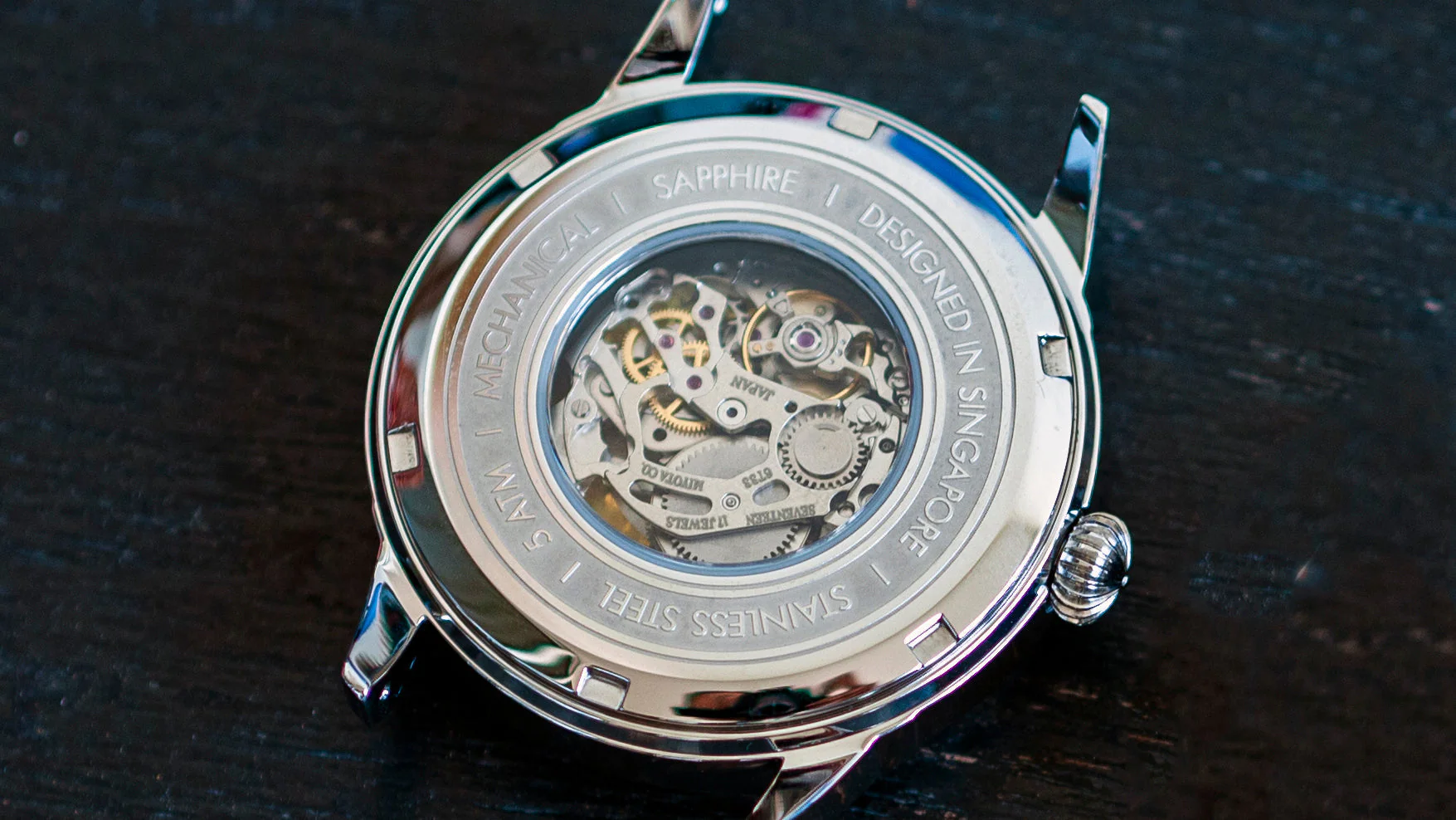 Vario Empire Art Nouveau Outer Red Handwound Dress Watch - Image 2