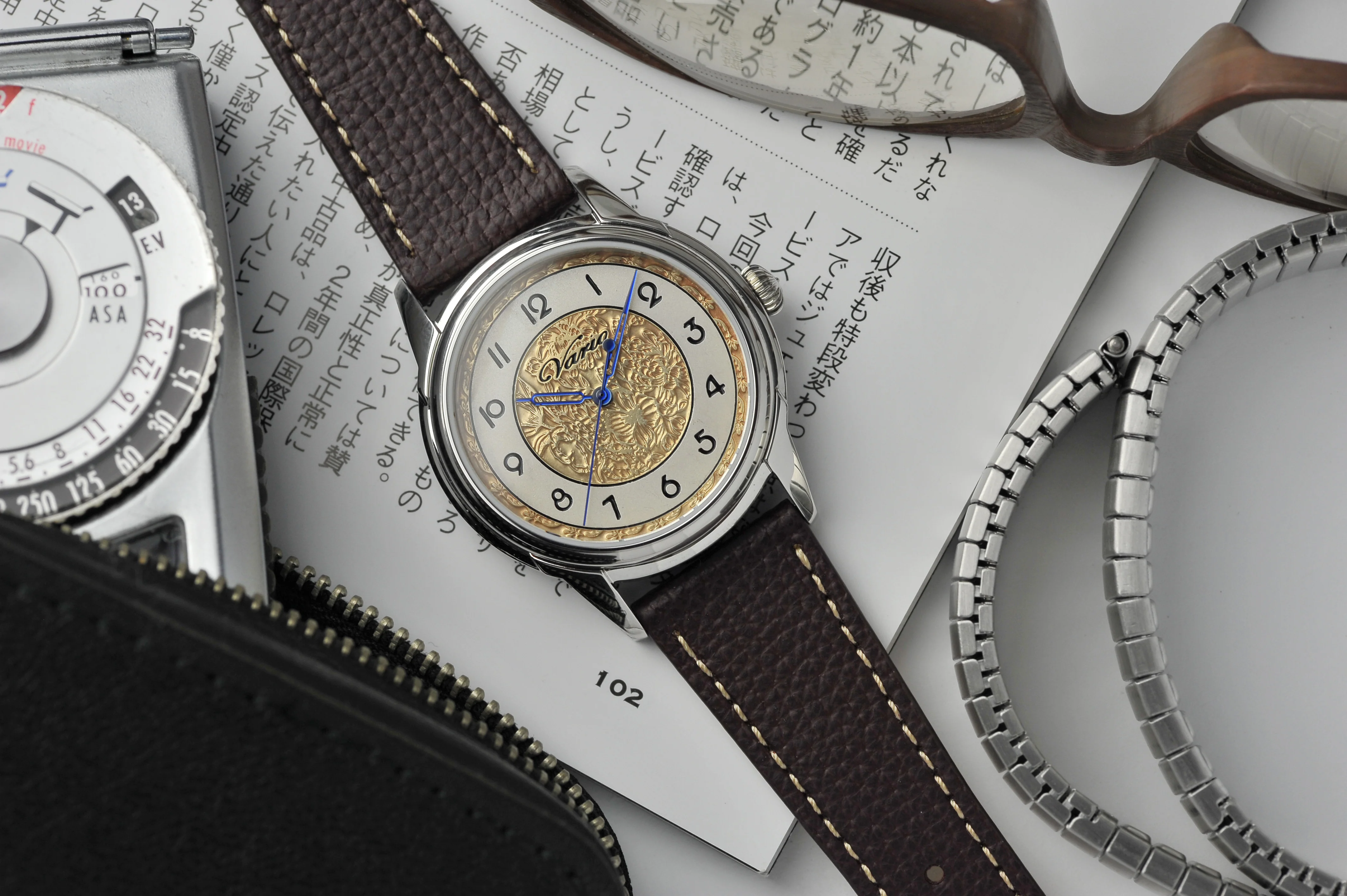 Vario Empire Art Nouveau Outer Gold Handwound Dress Watch - Image 3