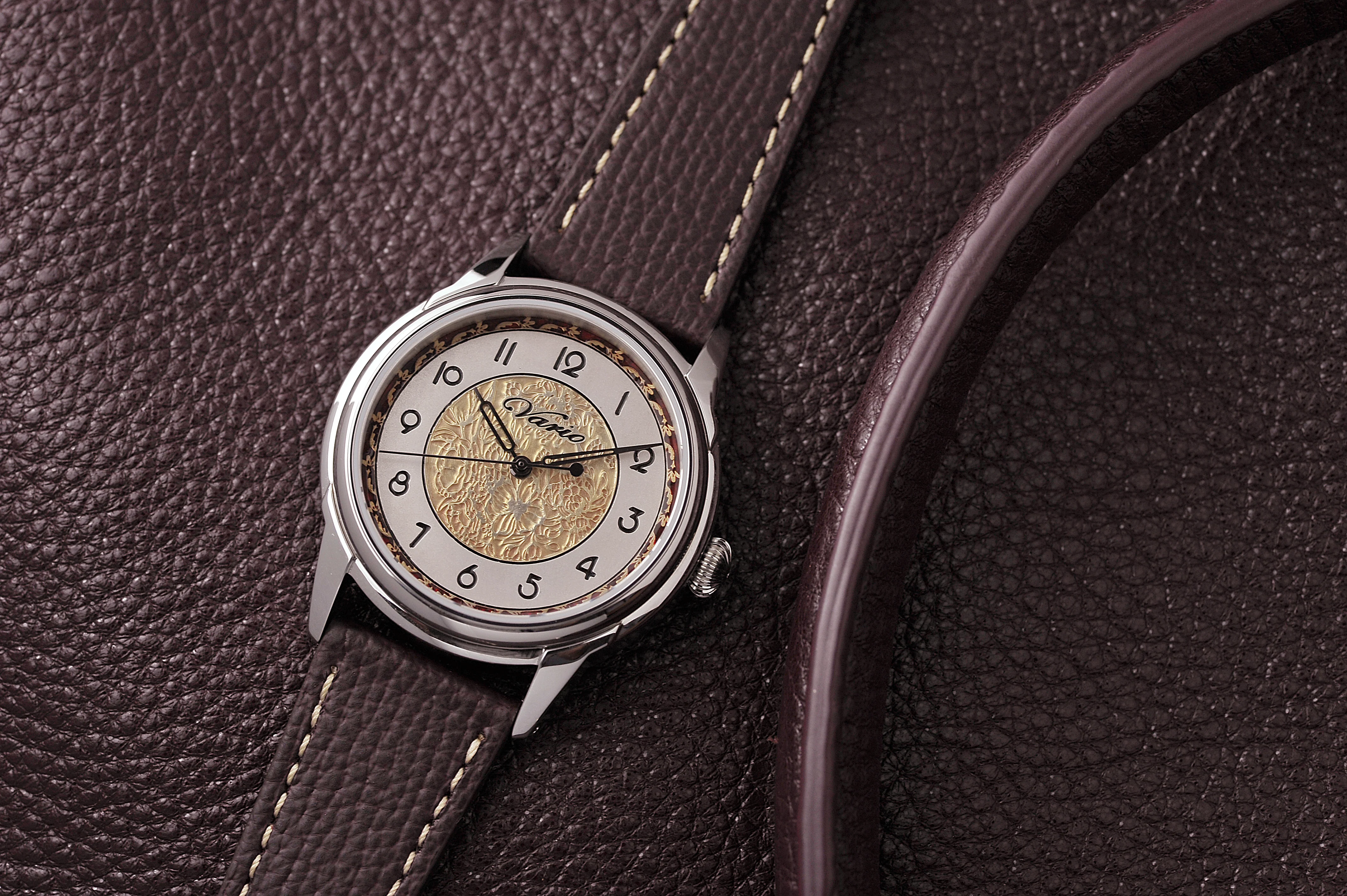 Vario Empire Art Nouveau Outer Red Handwound Dress Watch - Image 3