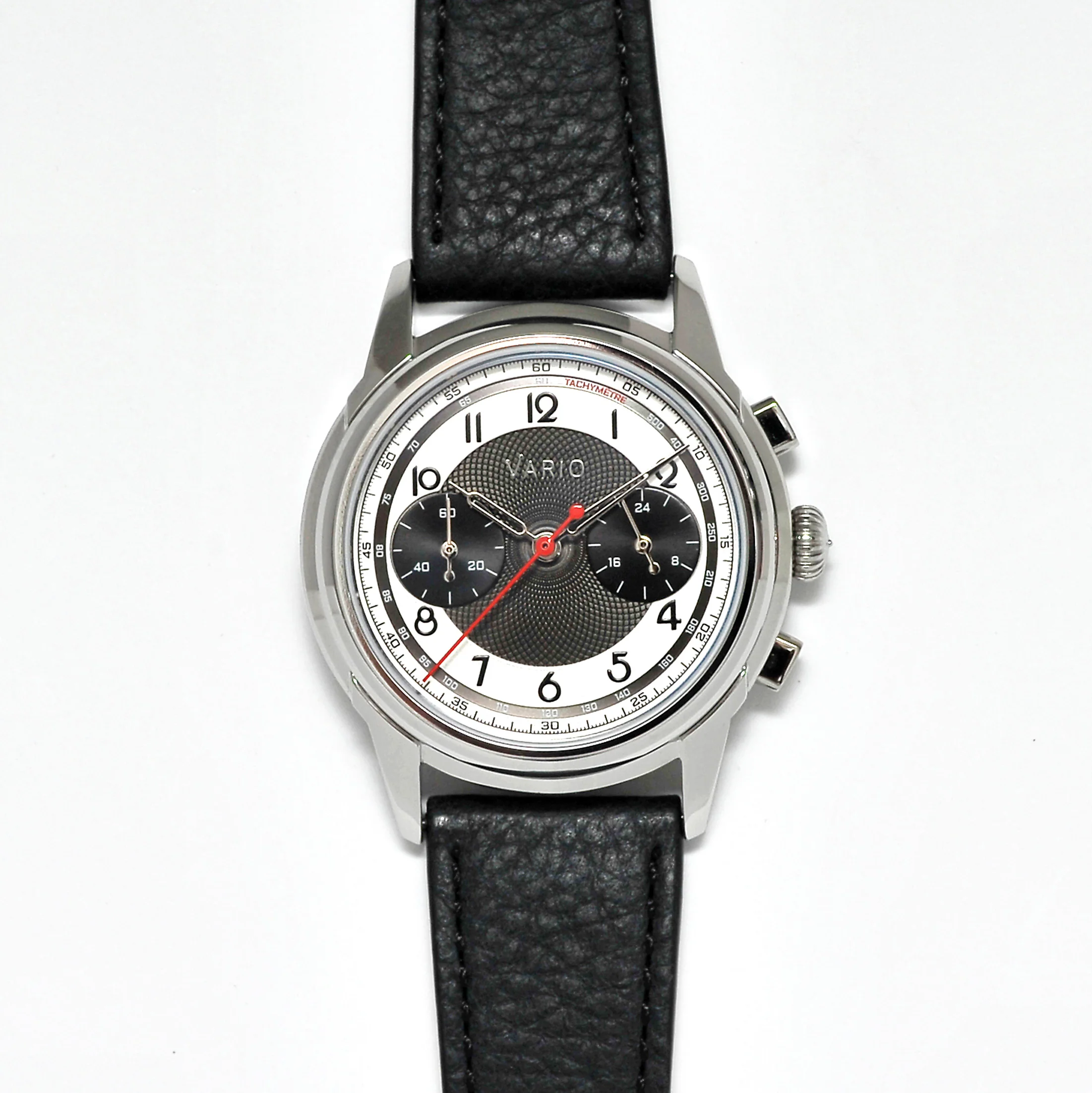 Vario Empire Black Tuxedo Tachymètre Chronograph Watch