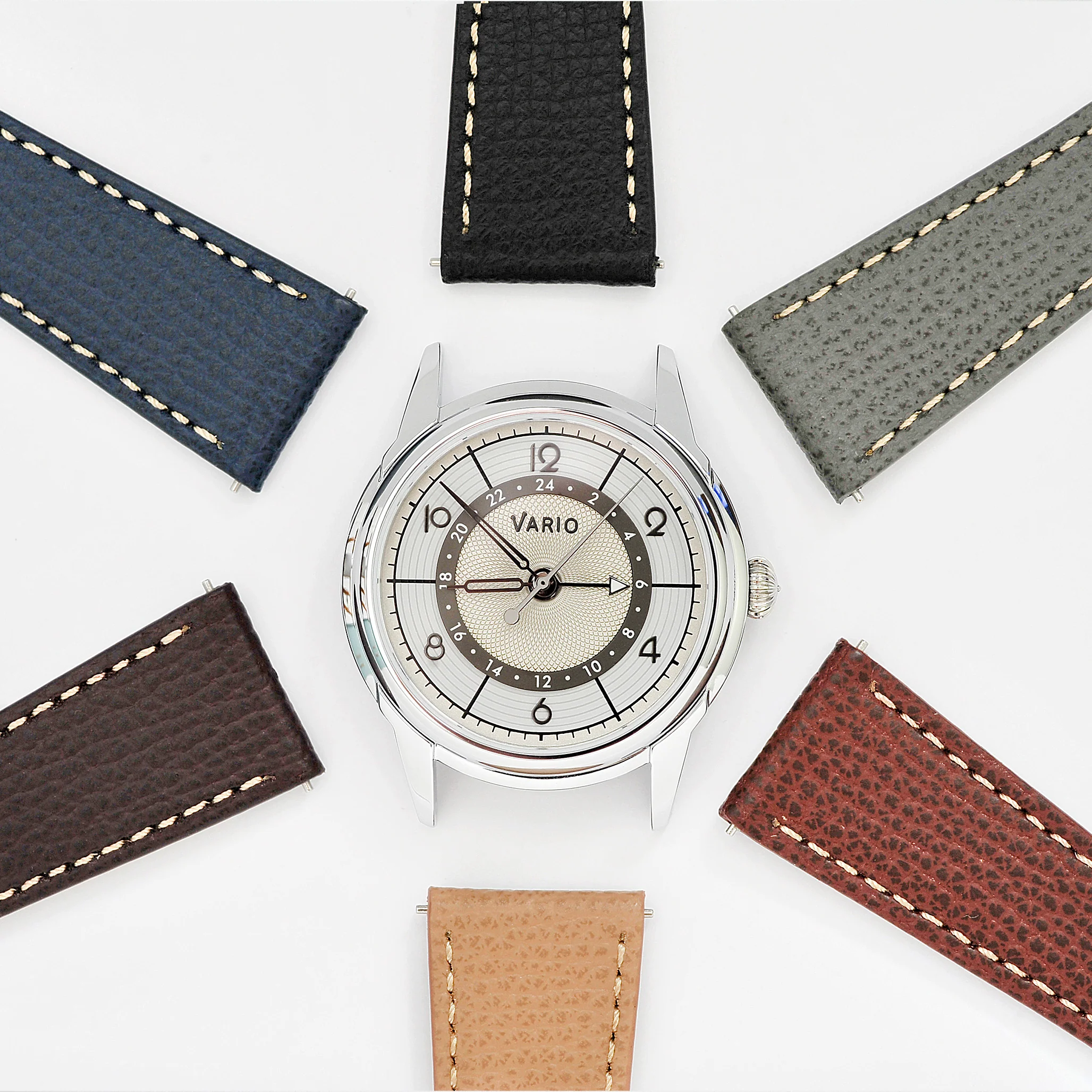 Vario Empire Seasons True GMT Winter White Automatic Dress Watch - Image 2