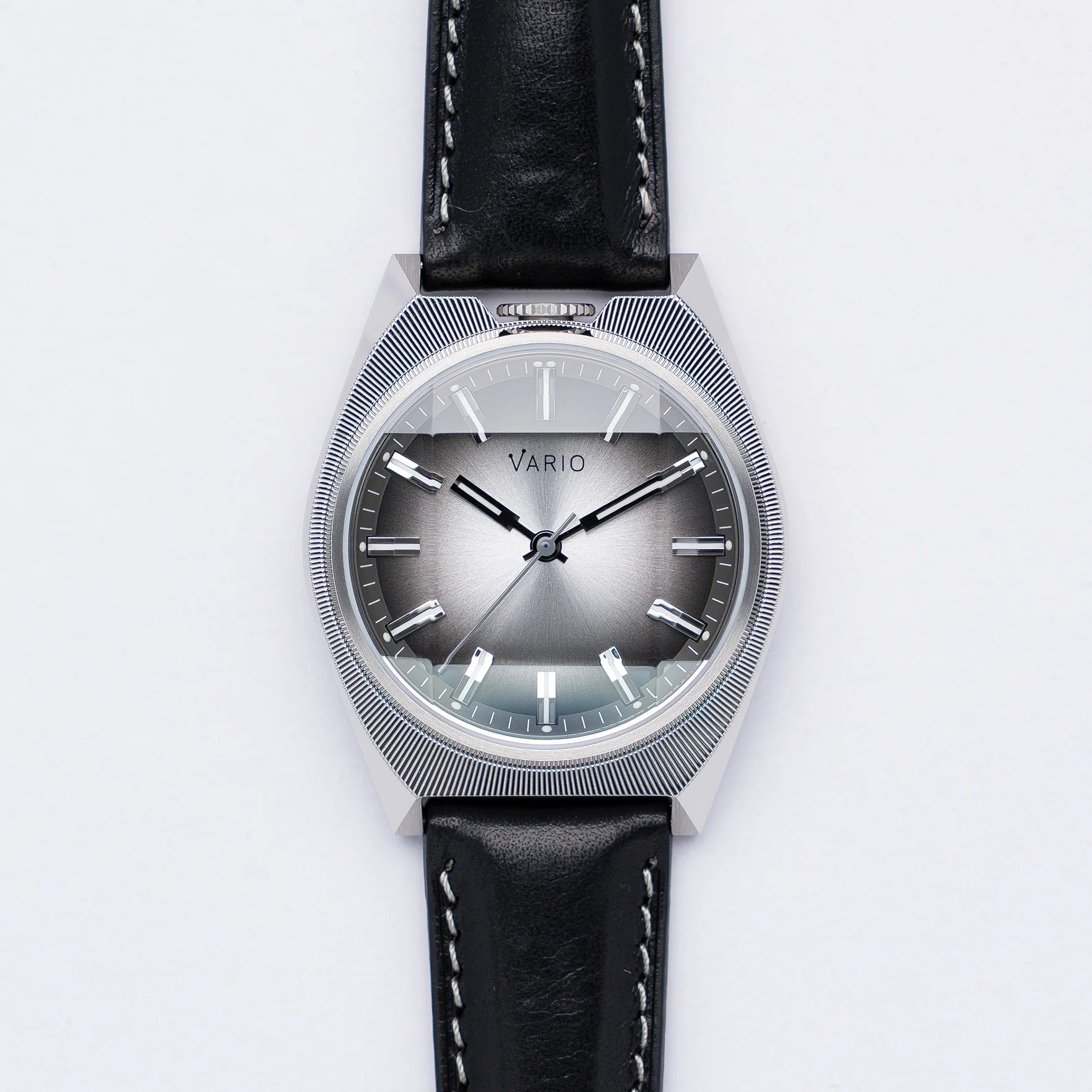 Vario Futurist Watch Sunburst Silver Fume Watch