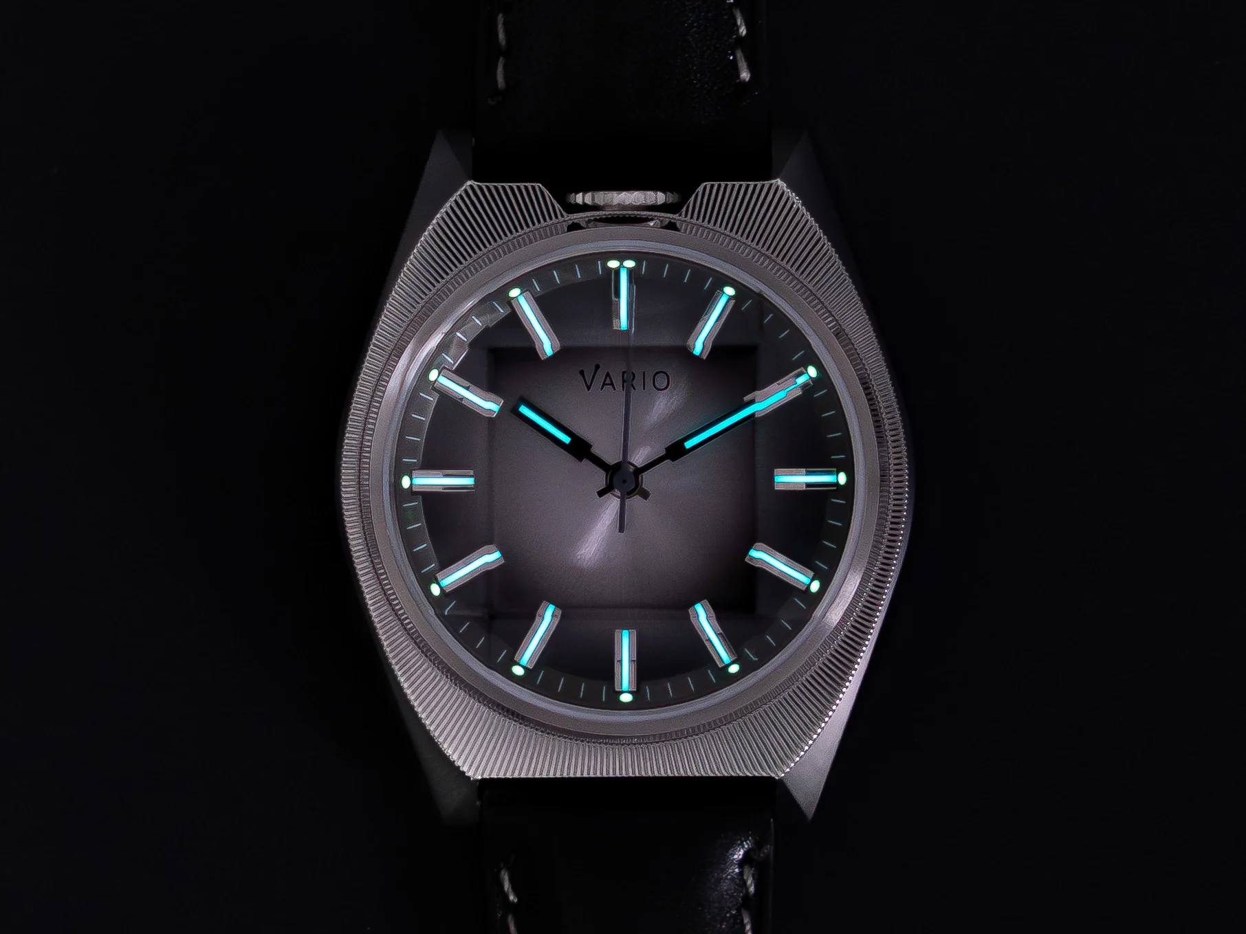 Vario Futurist Watch Sunburst Silver Fume Watch - Image 8