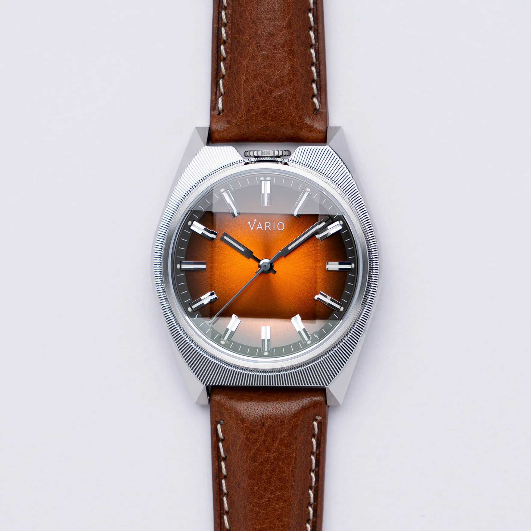 Vario Futurist Watch Sunburst Orange Fume Watch