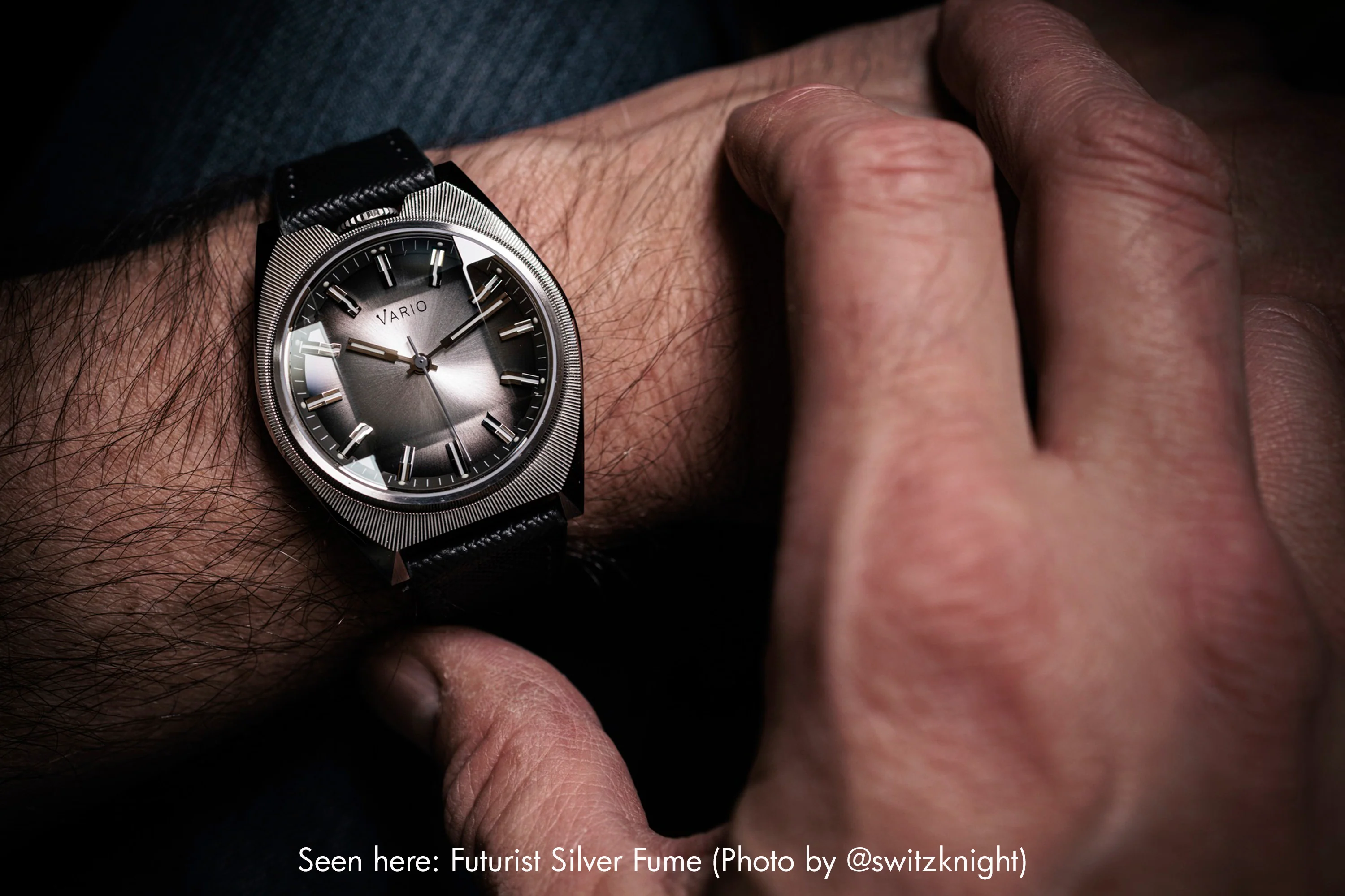 Vario Futurist Watch Sunburst Purple Fume Watch - Image 7