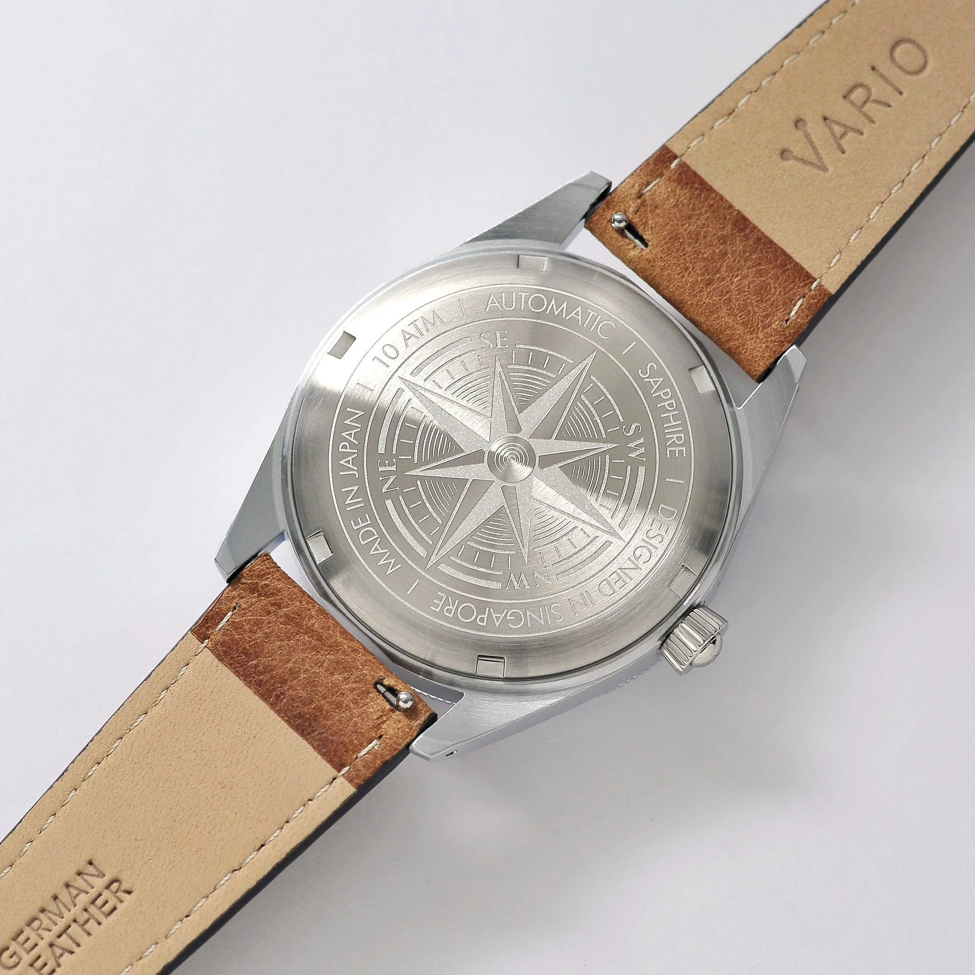 Vario NAVI Single Hand Deep Water Blue Small Seconds Compass - Image 2